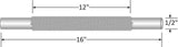 1/2" x 16" Wire Wound Lab Rod